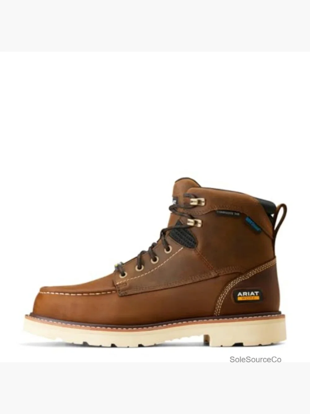Waterproof Composite Toe Work Boots - Lace-Up Steel Toe Industrial Boots Men's